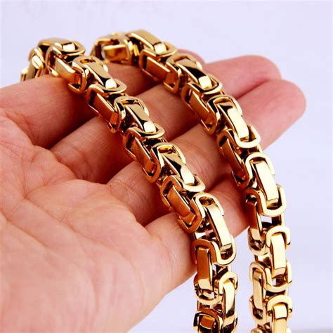 steel chain necklace box|box chain necklace for men.